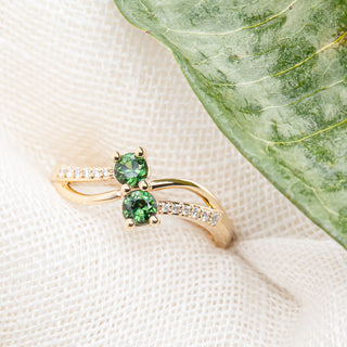 Joy | Australian Green Sapphire Ring