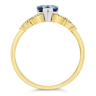 in Yellow and White Gold by World Treasure Designs