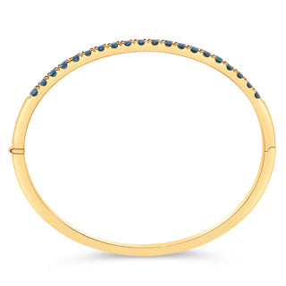 Meera | Australian Royal Blue Sapphire Bangle