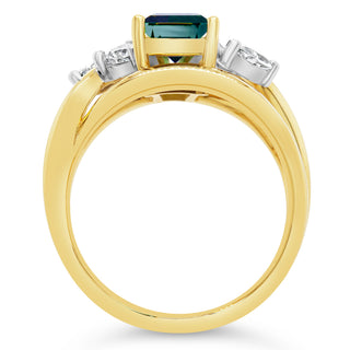 Freida | Australian Teal Parti Sapphire Ring