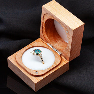 Poppy | Australian Pinfire Crystal Opal Ring