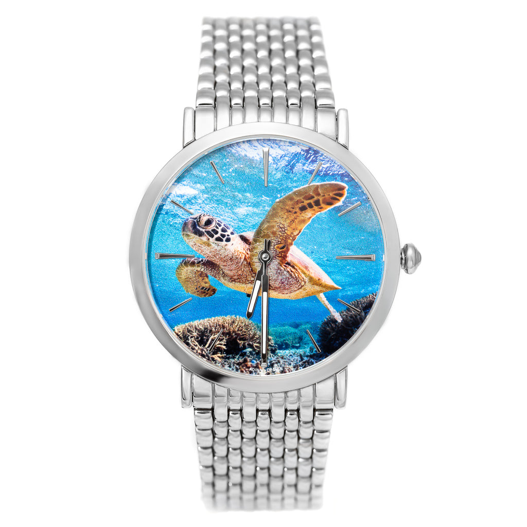 Sea Turtle Watch Ocean Watches by World Treasure – World