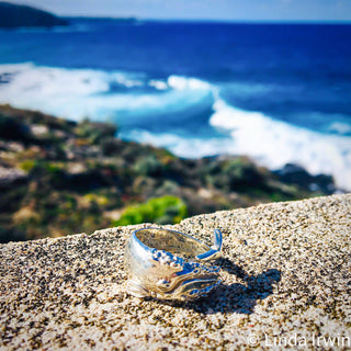 Southern Right Whale Ring Fight for the Bight in Silver by World Treasure Designs