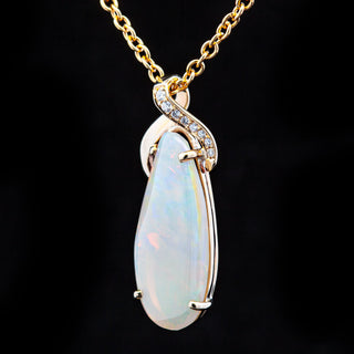 Skyla | Multicoloured Australian Crystal Opal Necklace