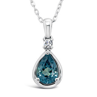 Mabelle | Australian Blue Sapphire Necklace