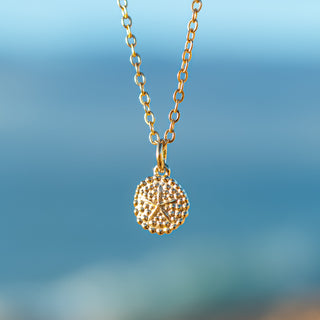 Tiny Sand Dollar Necklace