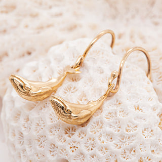 Humpback Whale Earrings