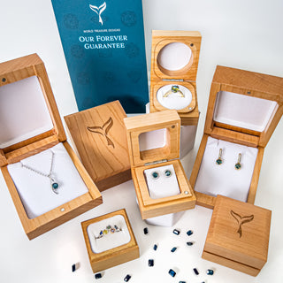 Handcrafted Wooden Sapphire Box Collection
