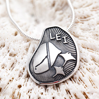 Lady Elliot Island Necklace Sterling Silver by World Treasure Designs