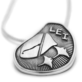 Silver Lady Elliot Island Necklace
