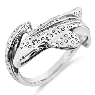 Leopard Shark Ring in Sterling Silver by World Treasure Designs
