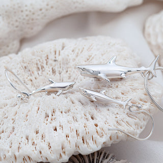 Great White Shark Earrings
