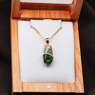 Kimba | Australian Crystal Matrix Opal Necklace