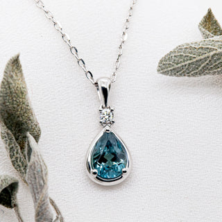 Mabelle | Australian Blue Sapphire Necklace