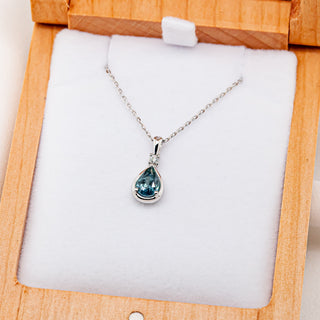 Mabelle | Australian Blue Sapphire Necklace