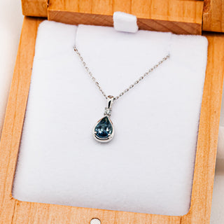 Mabelle | Australian Blue Sapphire Necklace