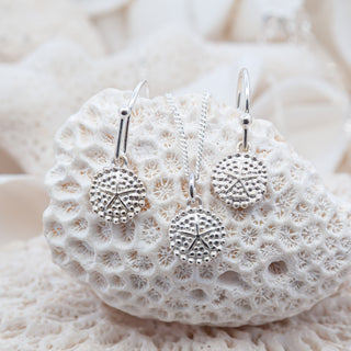 Tiny Sand Dollar Earrings