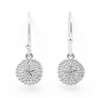 Tiny Sand Dollar Earrings