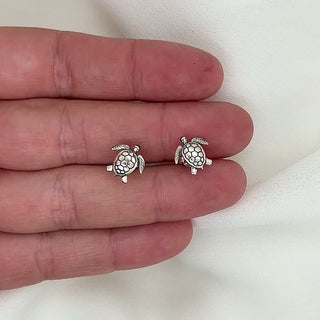 Sea Turtle Stud Earrings