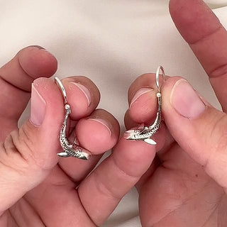 Tiger Shark Earrings