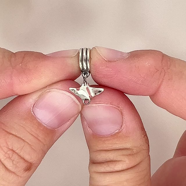 Manta Ray Charm