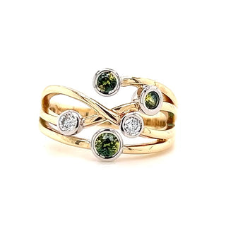 Willow | Australian Green Sapphire Ring