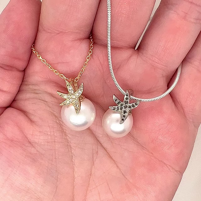Sea Star Pearl Necklace