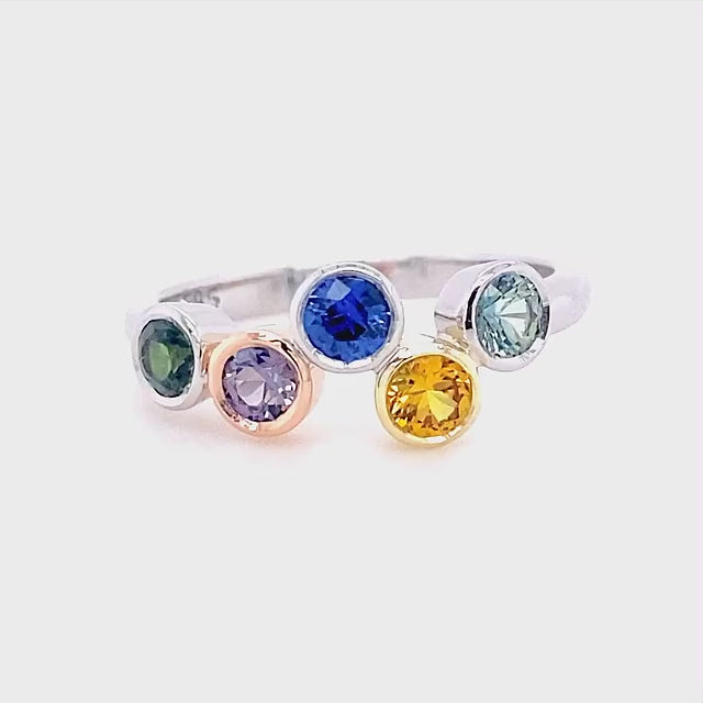 Tathra | Colours of Queensland Sapphire Ring