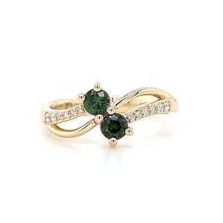 Joy | Australian Green Sapphire Ring