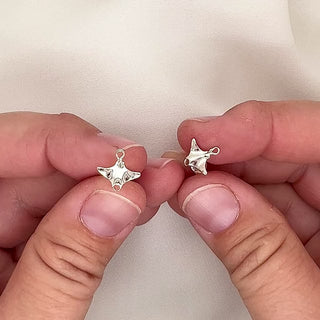 Manta Ray Stud Earrings