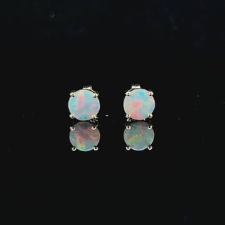 Stella | Australian Crystal Opal Stud Earrings
