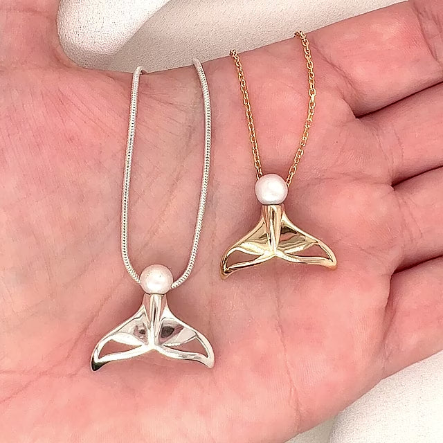 Ocean Creations Whale Tail Necklace