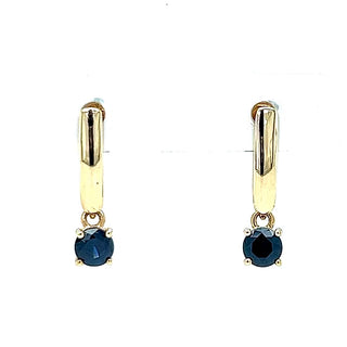 Sadie | Australian Blue Sapphire Drop Earrings