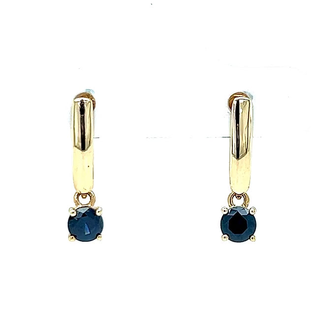 Sadie | Australian Blue Sapphire Drop Earrings