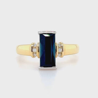 Blaire | Australian Blue Sapphire Ring