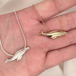 Baby Humpback Whale Necklace