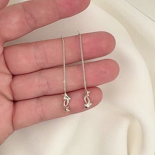 Dolphin Thread Earrings