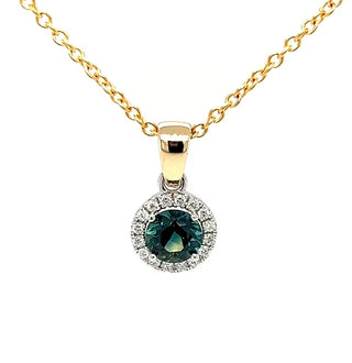 Claire | Australian Blue Sapphire Necklace