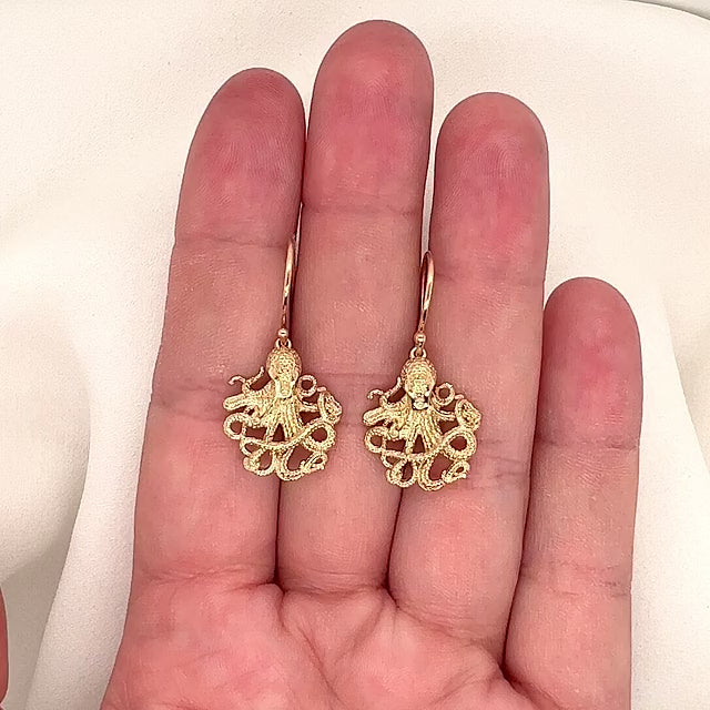Octopus Earrings