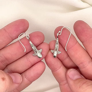 Whale Shark Earrings