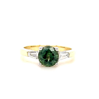 Sophia | Australian Mint Green Sapphire Ring