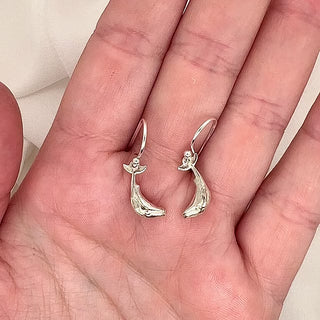 Humpback Whale Earrings