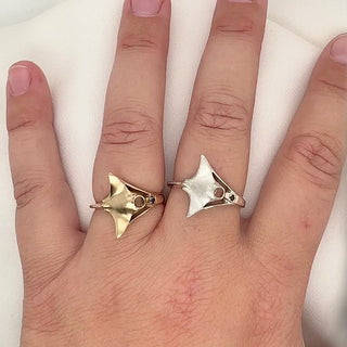 Manta Ray Ring