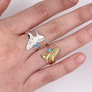 Nala and Mirrhi Whale Tail Ring