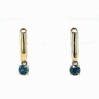 Sadie | Australian Blue Sapphire Drop Earrings