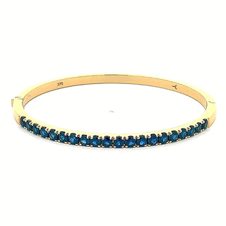 Meera | Australian Royal Blue Sapphire Bangle