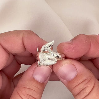 Orca Whale Ring