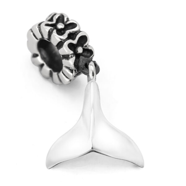 Fluke Charm that will fit Pandora Bracelet in Sterling Silver by World Treasure Designs