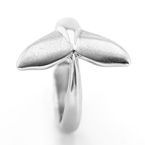 Sterling Silver Nala's Fluke Ring by World Treasure Designs