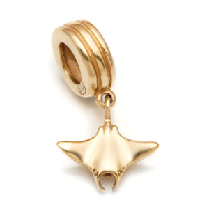 9ct Gold Manta Ray Charm